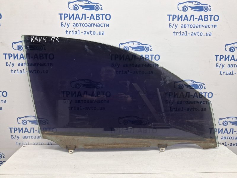 Стекло двери переднее правое Toyota RAV 4 2005-2016 A30 2.0 бензин 1AZFE 6810142160 Б/У