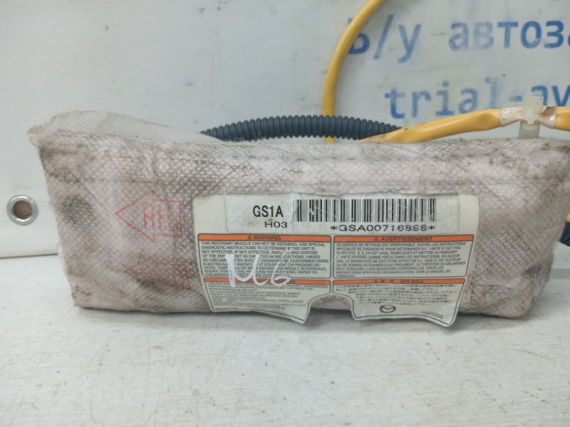 Подушка безопасности в кресло правая 6 2007-2013 GH 2.5 бензин L5-VE