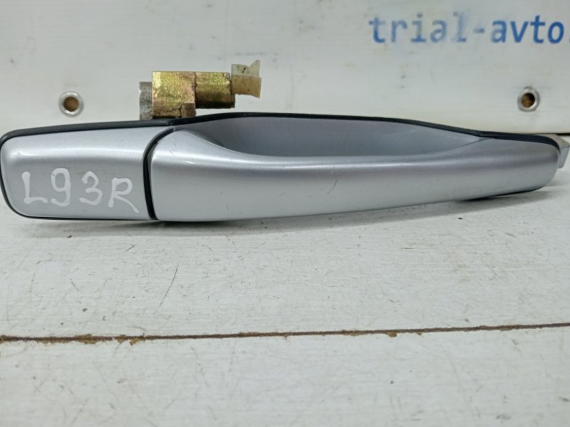 Ручка двери внешняя задняя правая Mitsubishi Lancer 2003-2009 9 1.6 бензин 4G18 MR646805 Б/У