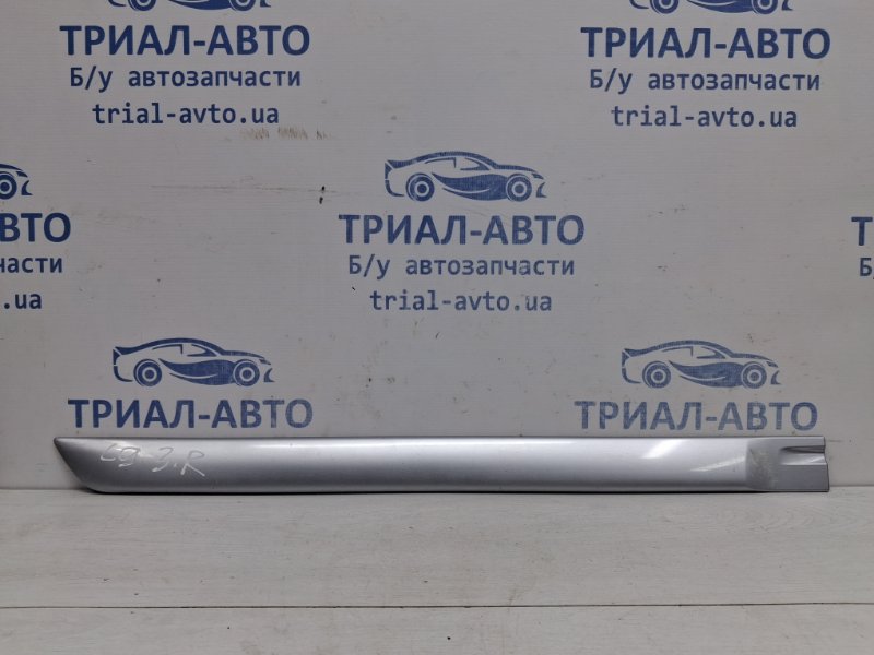 Накладка двери задняя правая Mitsubishi Lancer 2003-2009 9 1.6 бензин 4G18 MN190108HB Б/У