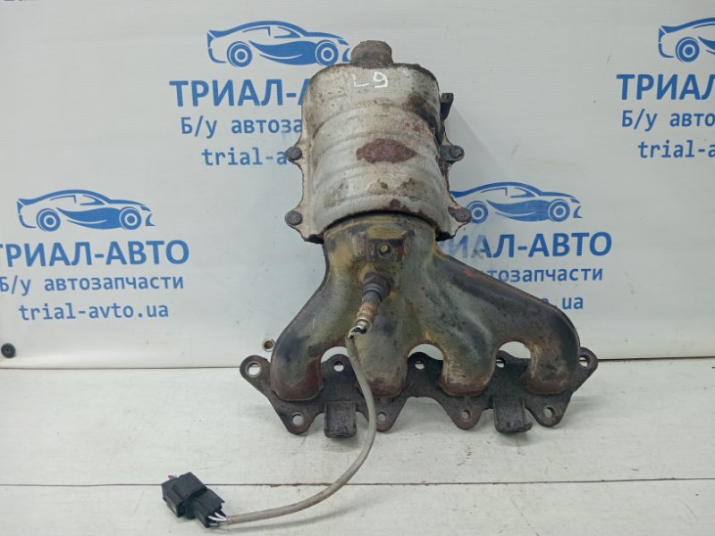 Коллектор выпускной с катализатором Mitsubishi Lancer 2003-2009 9 1.6 бензин 4G18 MN171799 Б/У