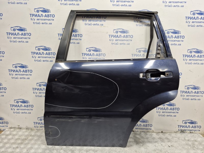 Дверь задняя левая SsangYong Rexton 2006-2012 Y250 2.7 D27DT 6300308002 Б/У