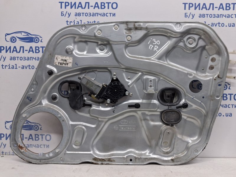 Стеклоподъемник передний правый Hyundai I30 2007-2012 FD 1.6 diesel D4FB 824812L000 Б/У