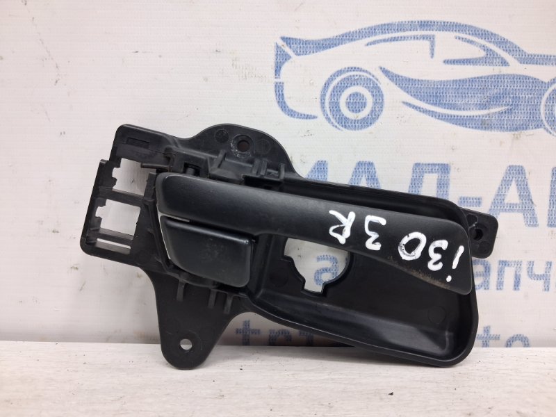 Ручка двери внутреняя задняя правая Hyundai I30 2007-2012 FD 1.6 diesel D4FB 836212L000XP Б/У
