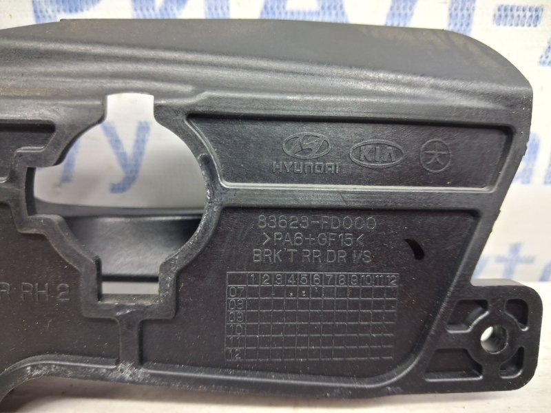 Ручка двери внутреняя задняя правая I30 2007-2012 FD 1.6 diesel D4FB