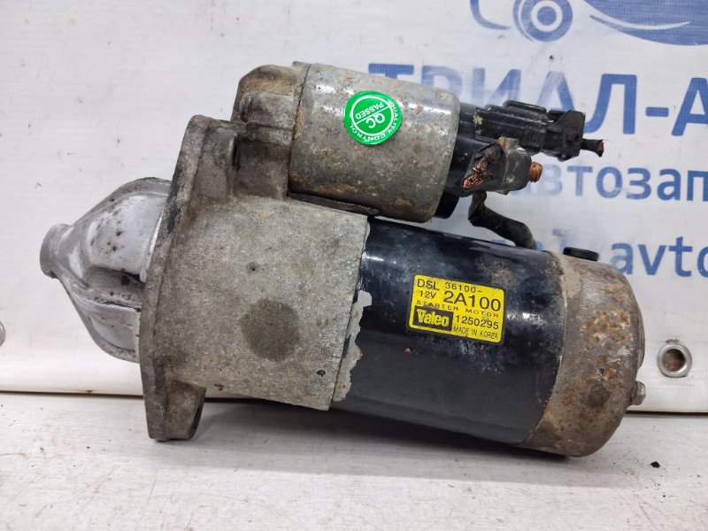 Стартер Hyundai I30 2007-2012 FD 1.6 diesel D4FB 361002A100 Б/У