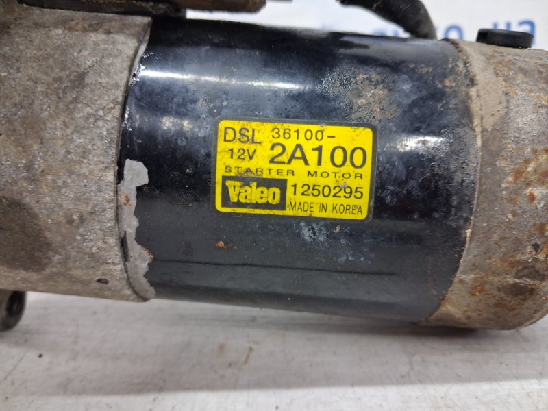 Стартер I30 2007-2012 FD 1.6 diesel D4FB