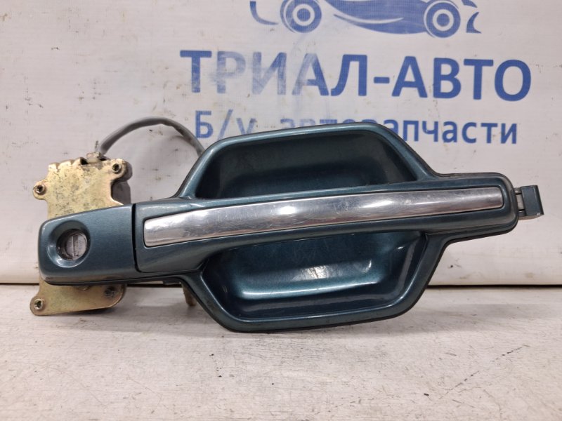 Ручка двери внешняя передняя левая Mitsubishi Pajero Wagon 1999-2006 3 3.2 Дизель 4M41 MR556247 Б/У