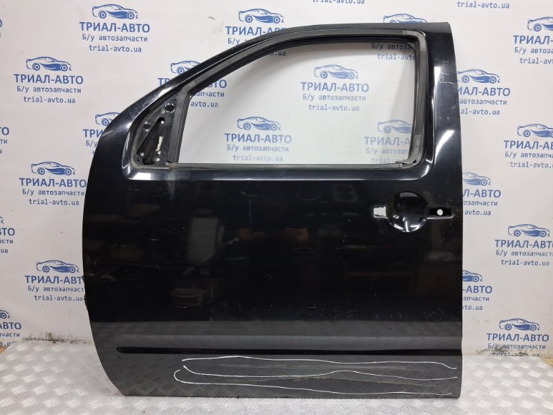 Дверь передняя левая Nissan Navara 2004-2015 D40 2.5 Diesel YD25DDTI 80101EB330 Б/У