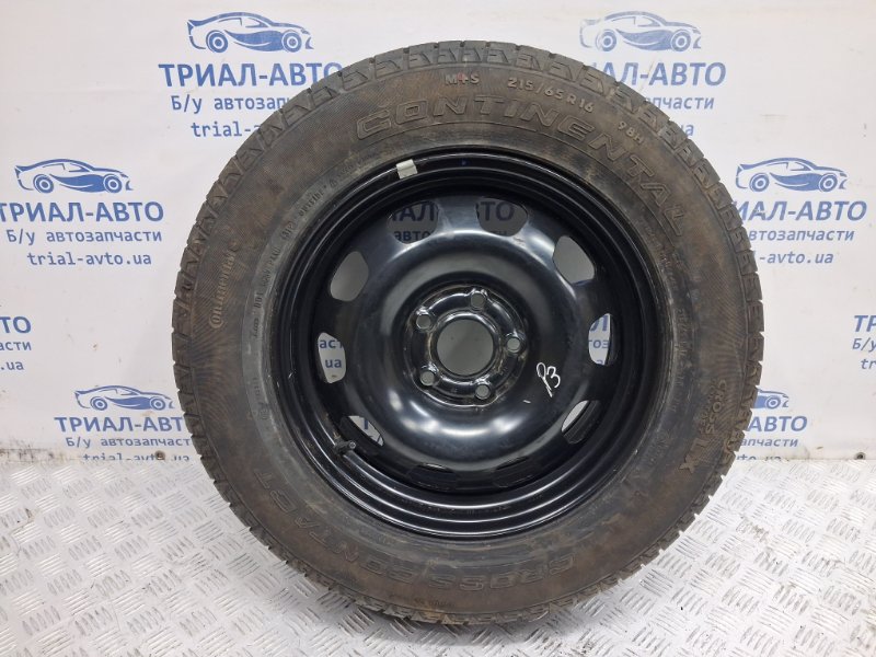 Запаска с резиной Dacia Duster 2010-2017 HS 1.5 Diesel K9K 8200076103 Б/У