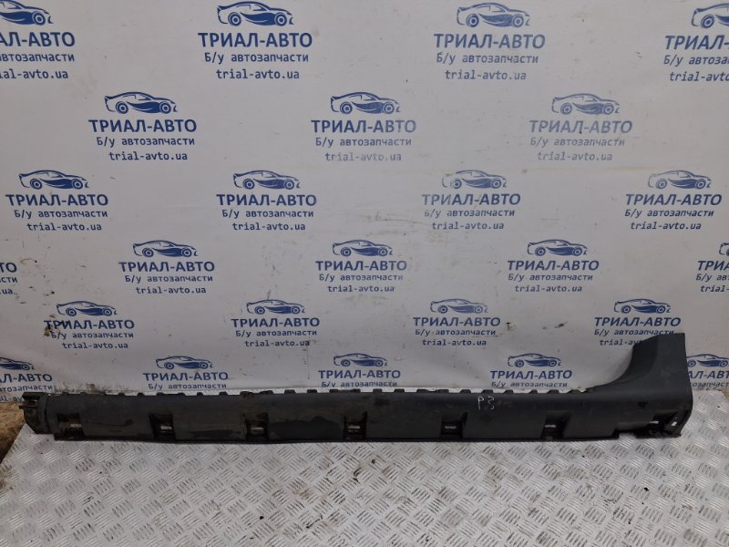 Накладка порога внешняя левая Dacia Duster 2010-2017 HS 1.5 Diesel K9K 768515735R Б/У