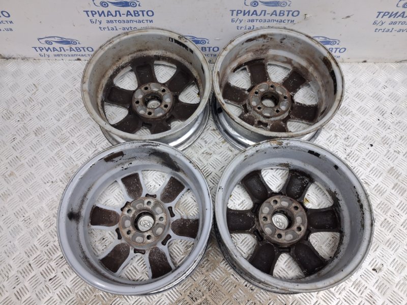Диски титан комплект R16 Tucson 2004-2009 JM 2.0 diesel D4EA