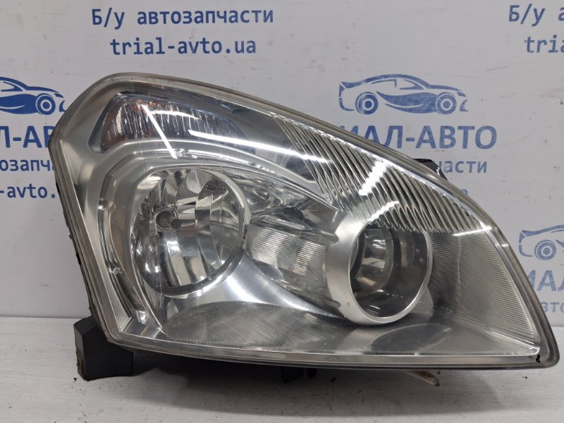 Фара правая галоген Nissan Qashqai 2006-2013 J10 2.0 Бензин MR20DE 26010JD00D Б/У