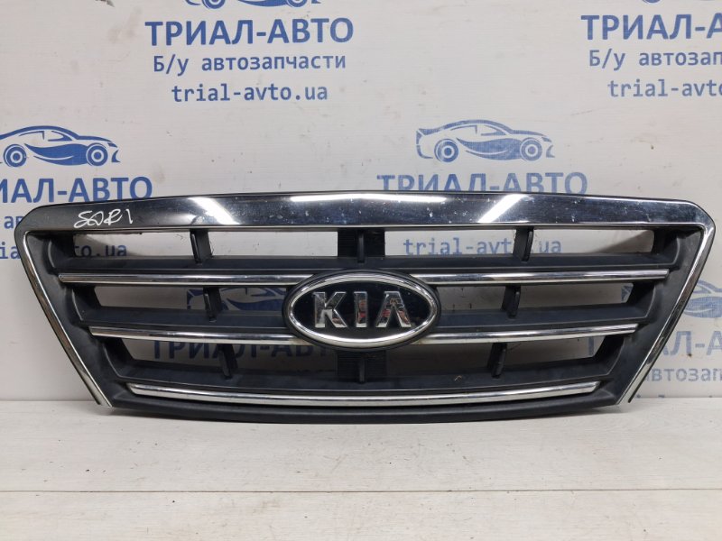 Решетка радиатора Kia Sorento 2002-2011 BL 2.5 diesel D4CB 863503E510 Б/У