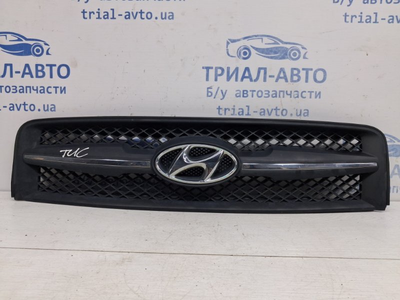 Решетка радиатора Hyundai Tucson 2004-2009 JM 2.0 diesel D4EA 863502E000 Б/У