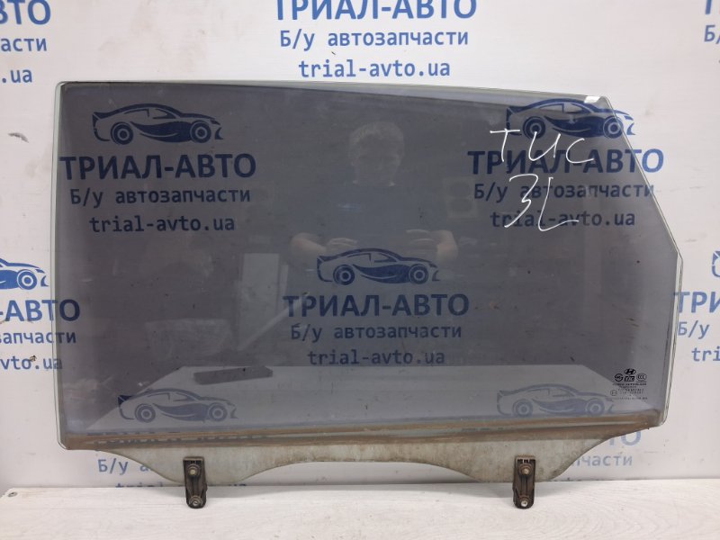 Стекло двери заднее левое Hyundai Tucson 2004-2009 JM 2.0 diesel D4EA 834112E000 Б/У