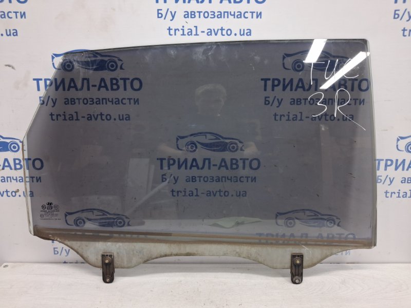 Стекло двери заднее правое Hyundai Tucson 2004-2009 JM 2.0 diesel D4EA 834212E000 Б/У