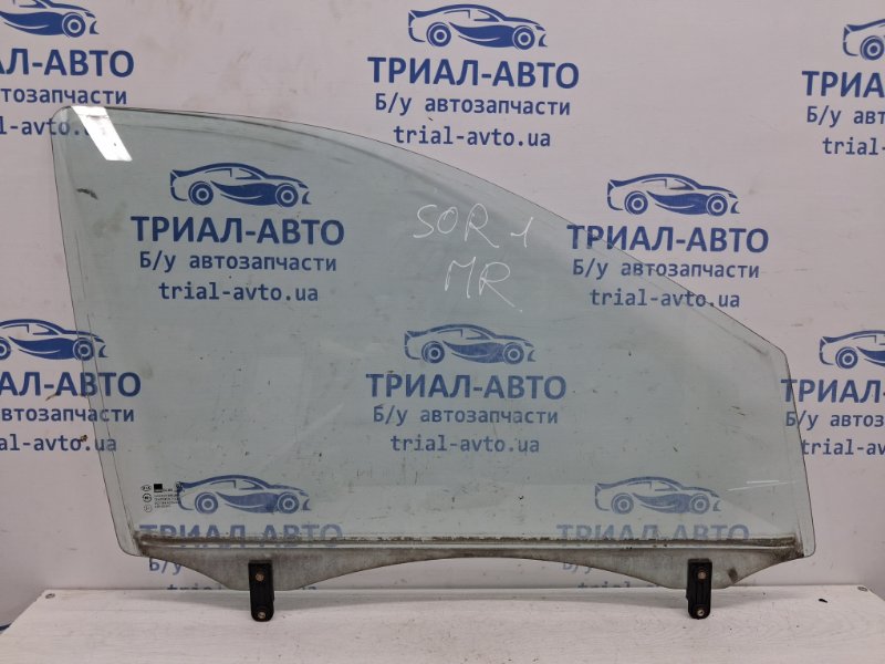 Стекло двери переднее правое Kia Sorento 2002-2011 BL 2.5 diesel D4CB 824213E010 Б/У