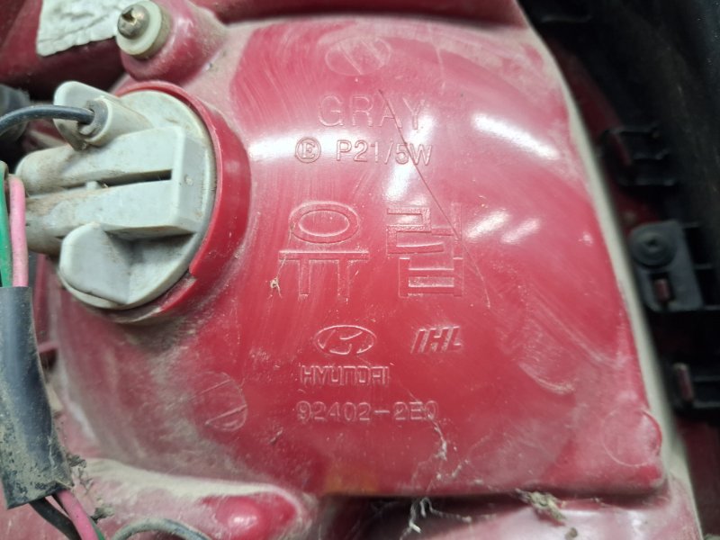 Фонарь задний внешний правый Tucson 2004-2009 JM 2.0 diesel D4EA
