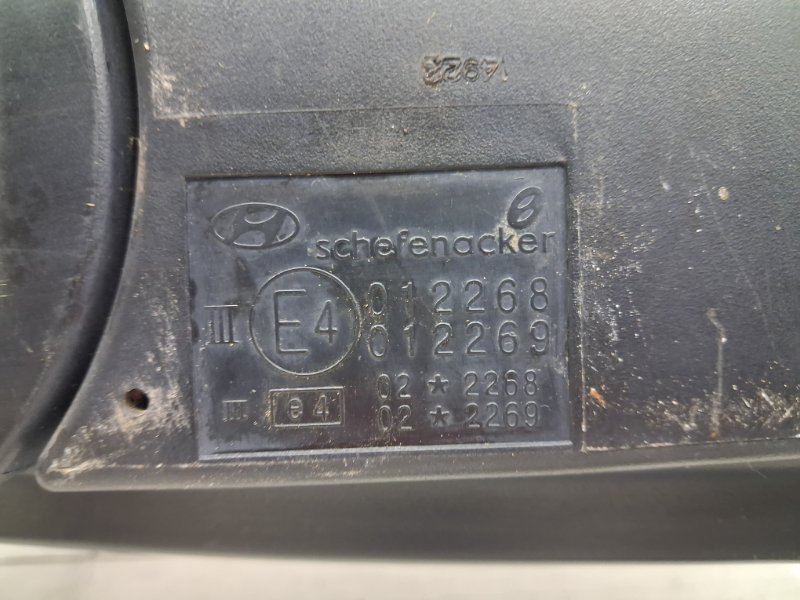 Зеркало левое Tucson 2004-2009 JM 2.0 diesel D4EA