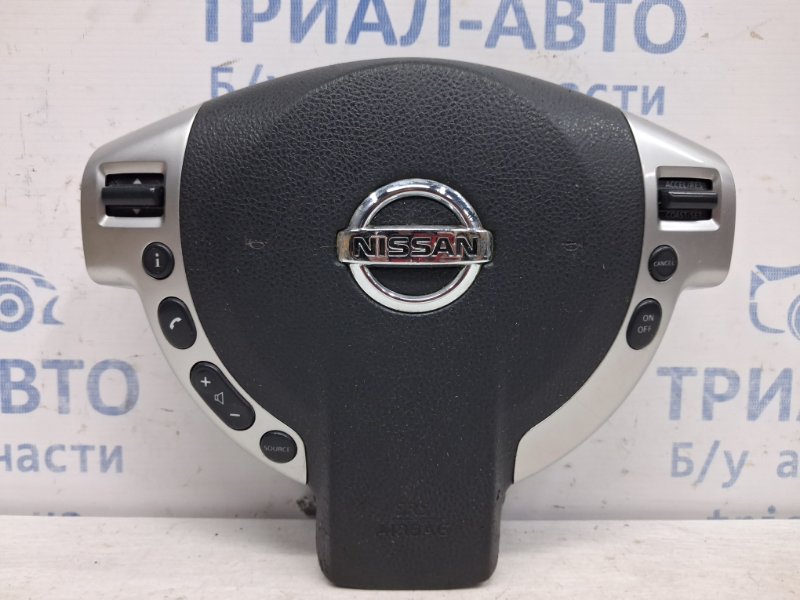 Подушка безопасности в руль Nissan Qashqai 2006-2013 J10 2.0 Бензин MR20DE 98510JD16D Б/У