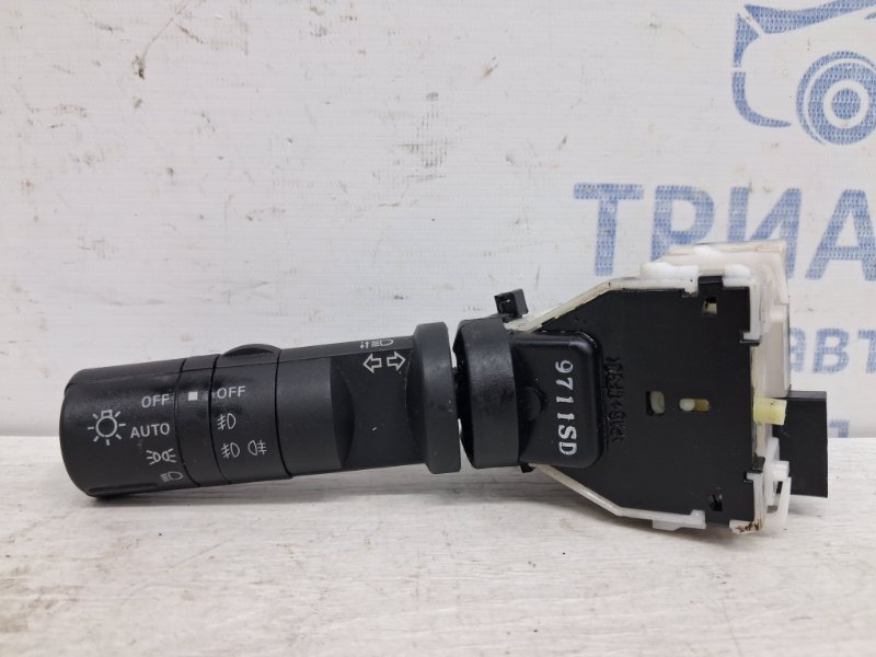 Переключатель подрулевой левый(поворотники) Nissan Qashqai 2006-2013 J10 2.0 Бензин MR20DE 25540JD03A Б/У