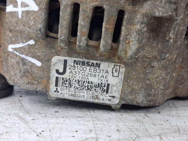 Генератор Navara 2004-2015 D40 2.5 Diesel YD25DDTI