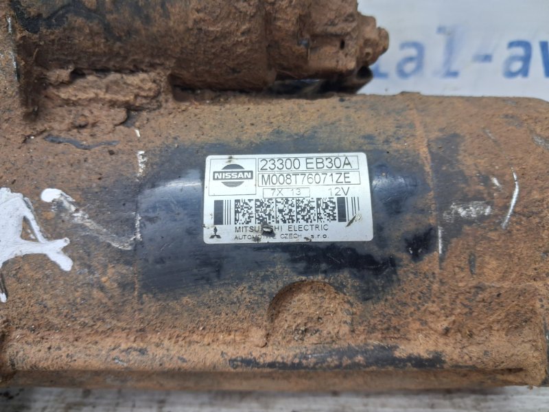 Стартер Navara 2004-2015 D40 2.5 Diesel YD25DDTI