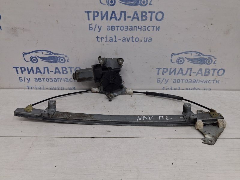 Стеклоподъемник передний левый Nissan Navara 2004-2015 D40 2.5 Diesel YD25DDTI 807014X01A Б/У