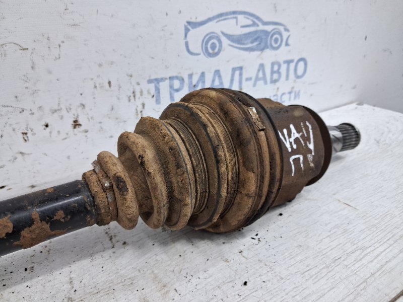 Привод передний правый АКПП Navara 2004-2015 D40 2.5 Diesel YD25DDTI