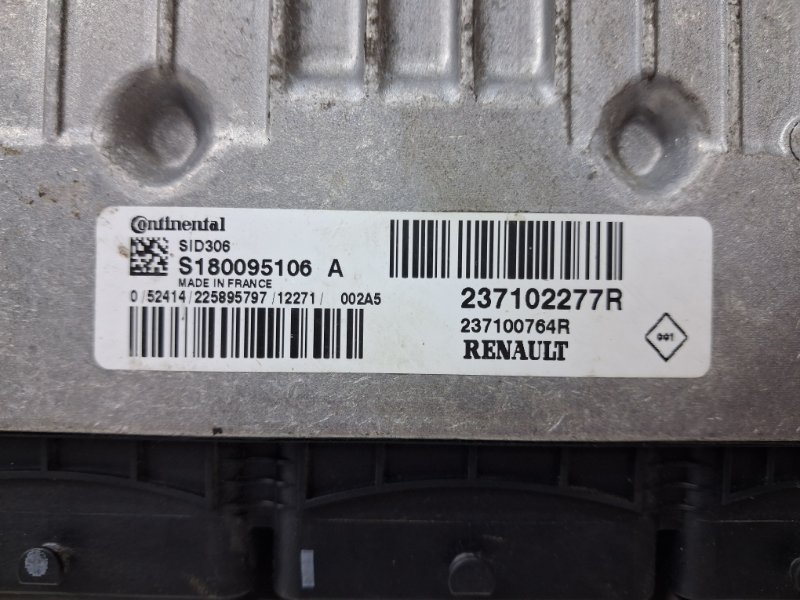 Блок управления двигателем Duster 2010-2017 HS 1.5 Diesel K9K Блок управления двигателем Duster 2010-2017 HS 1.5 Diesel K9K