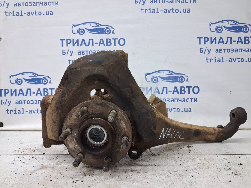 Кулак поворотный левый со ступицей Navara 2004-2015 D40 2.5 Diesel YD25DDTI Кулак поворотный левый со ступицей Navara 2004-2015 D40 2.5 Diesel YD25DDTI