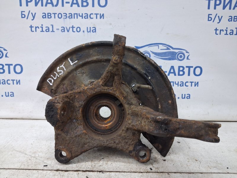 Запчасть кулак поворотный левый со ступицей Dacia Duster 2010-2017 HS 1.5 Diesel K9K 8200881914 Б/У Кулак поворотный левый со ступицей Dacia Duster 2010-2017 HS 1.5 Diesel K9K 8200881914 Б/У