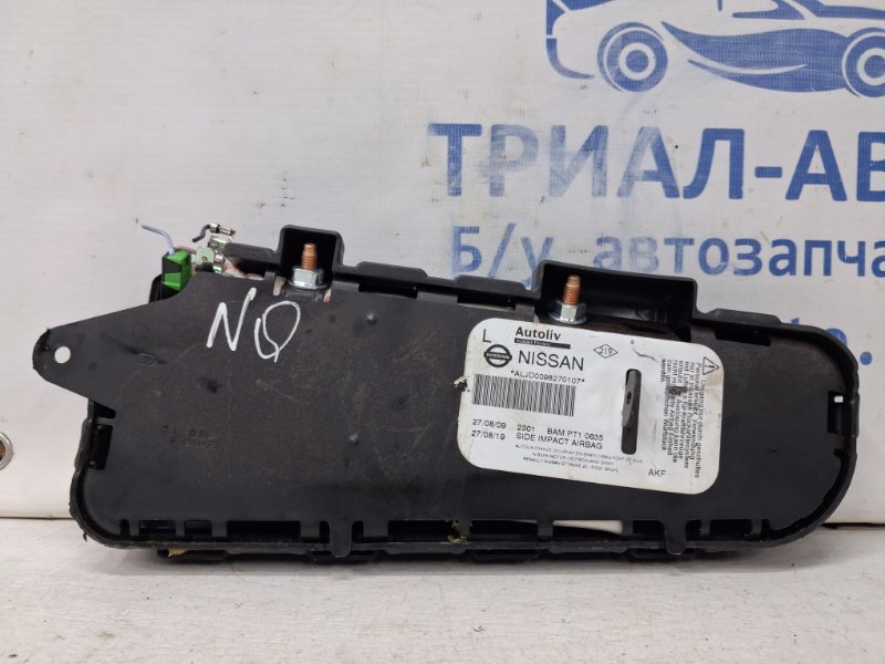 Подушка безопасности в кресло левая Qashqai 2006-2013 J10 2.0 Бензин MR20DE Подушка безопасности в кресло левая Qashqai 2006-2013 J10 2.0 Бензин MR20DE