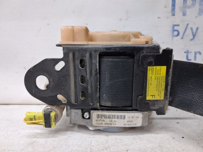 Ремень безопасности передний правый Avensis 2002-2010 T25 1.8 бензин 1ZZFE