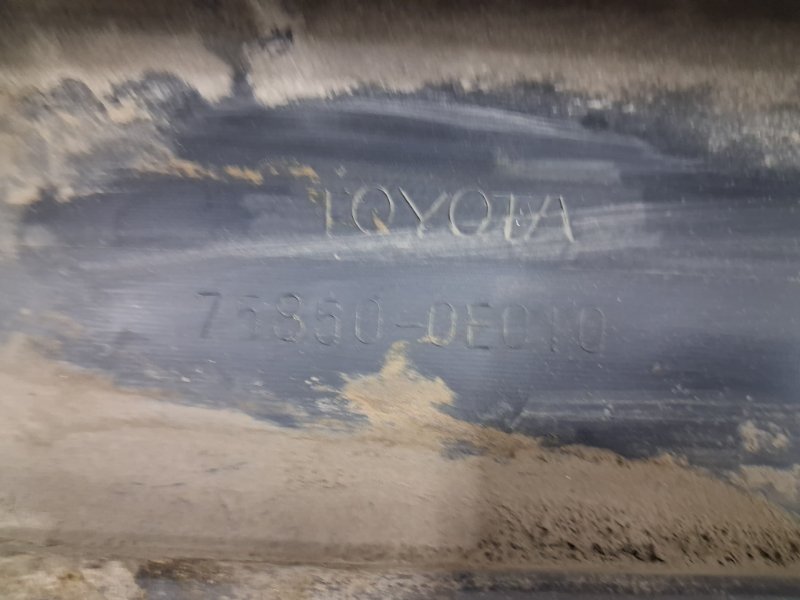 Накладка порога внешняя правая RX 350 2003-2009 XU30 3.5 Бензин 2GRFE