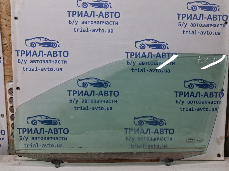 Запчасть стекло двери переднее левое Lexus RX 350 2003-2009 XU30 3.5 Бензин 2GRFE 681020E011 Б/У Стекло двери переднее левое Lexus RX 350 2003-2009 XU30 3.5 Бензин 2GRFE 681020E011 Б/У