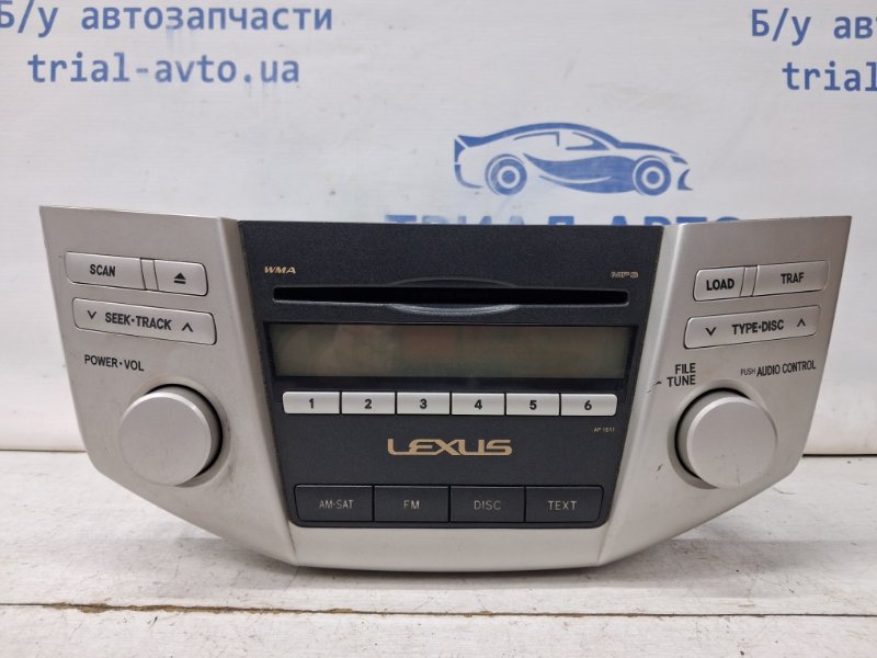 Магнитофон Lexus RX 350 2003-2009 XU30 3.5 Бензин 2GRFE 861200E030 Б/У