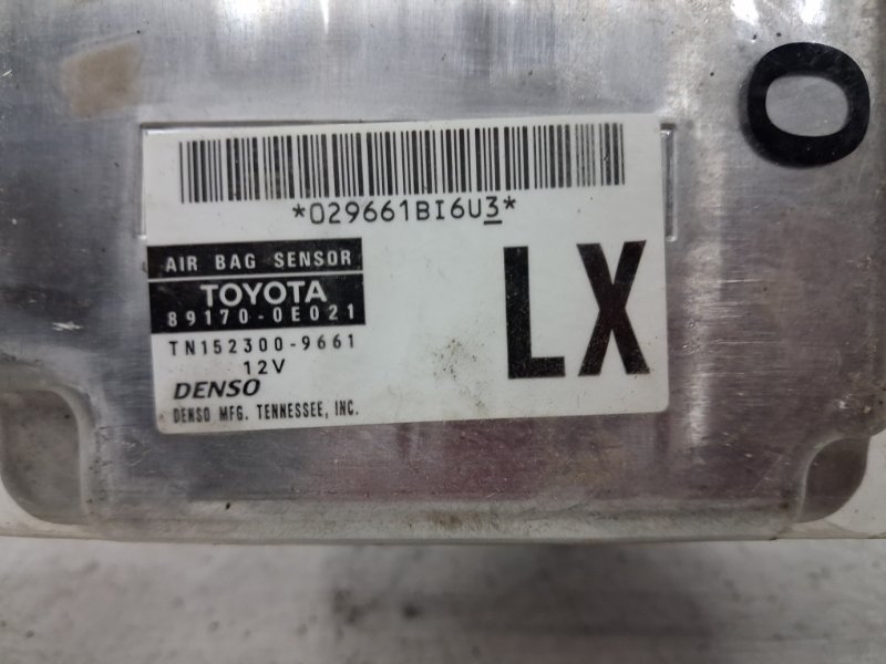 Блок AIRBAG Lexus RX 350 XU30 3.5 Бензин 2GRFE Блок AIRBAG Lexus RX 350 XU30 3.5 Бензин 2GRFE