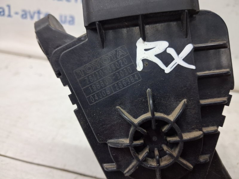 Педаль газа RX 350 2003-2009 XU30 3.5 Бензин 2GRFE Педаль газа RX 350 2003-2009 XU30 3.5 Бензин 2GRFE