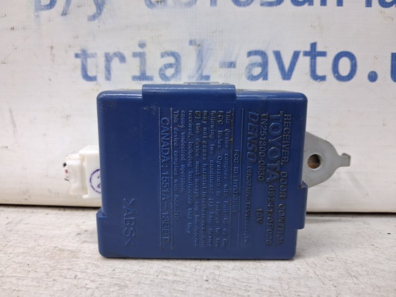 Блок управления Lexus RX 350 2003-2009 XU30 3.5 Бензин 2GRFE 897410E020 Б/У