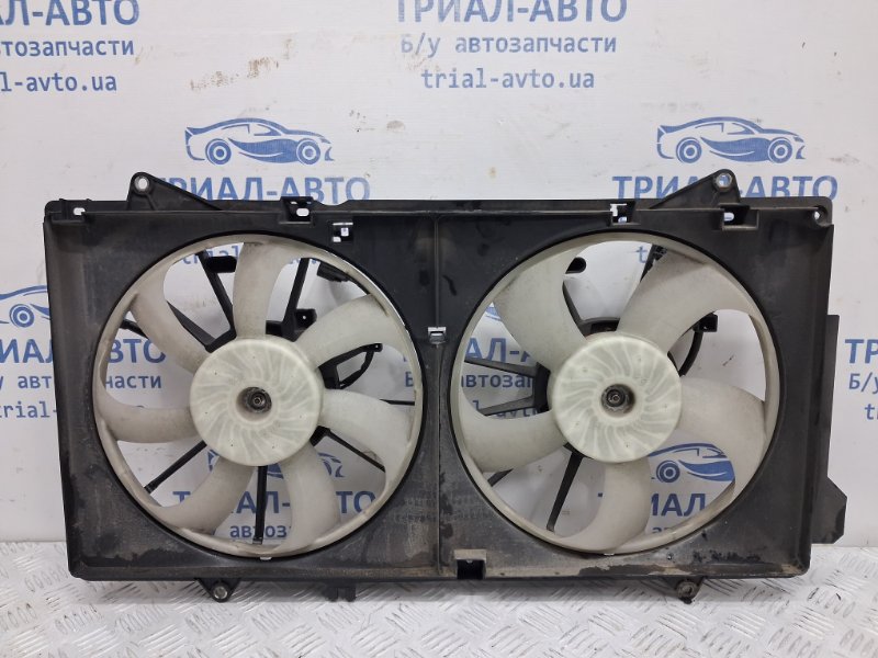 Диффузор с вентилятором радиатора Mazda 3 2013-2019 BM 2.2 diesel SH1215210 Б/У
