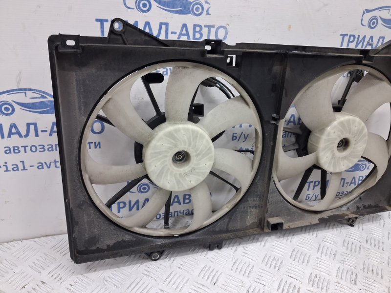 Диффузор с вентилятором радиатора 3 2013-2019 BM 2.2 diesel