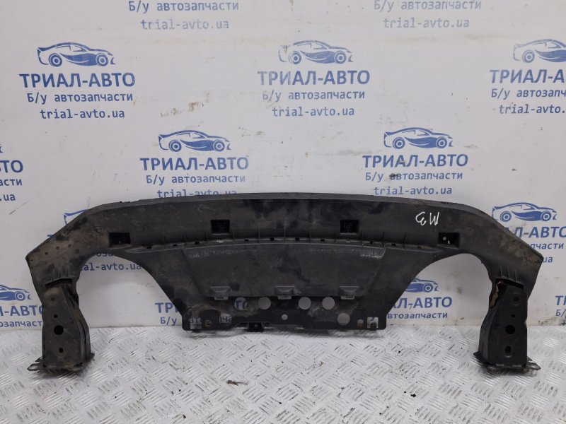 Защита бампера переднего Mazda 3 2013-2019 BM 2.2 diesel B45A500S Б/У