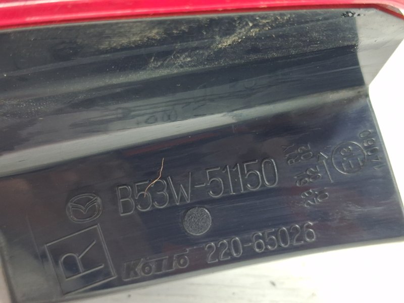 Фонарь задний внешний правый 3 2013-2019 BM 2.2 diesel