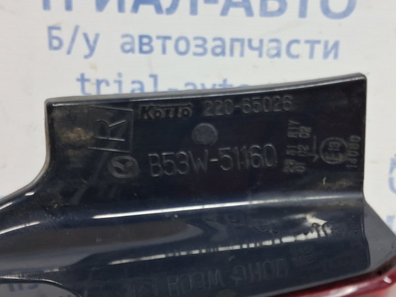 Фонарь задний внешний левый 3 2013-2019 BM 2.2 diesel