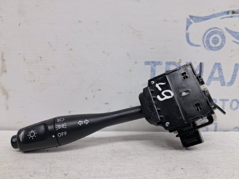 Переключатель подрулевой левый(поворотники) Mitsubishi Lancer 2003-2009 9 1.6 бензин 4G18 8614A015 Б/У