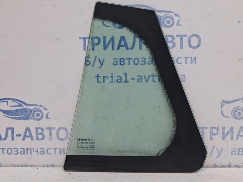 Стекло двери задней правой (форточка) Renault Megane 3 1.5 Diesel K9K