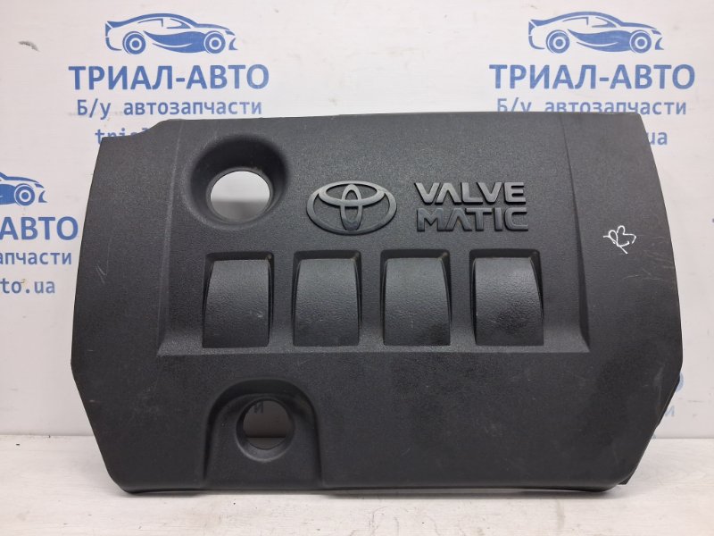 Декоративная крышка ДВС Toyota Auris 2006-2012 E150 1.6 бензин 1ZRFAE 1121237031 Б/У