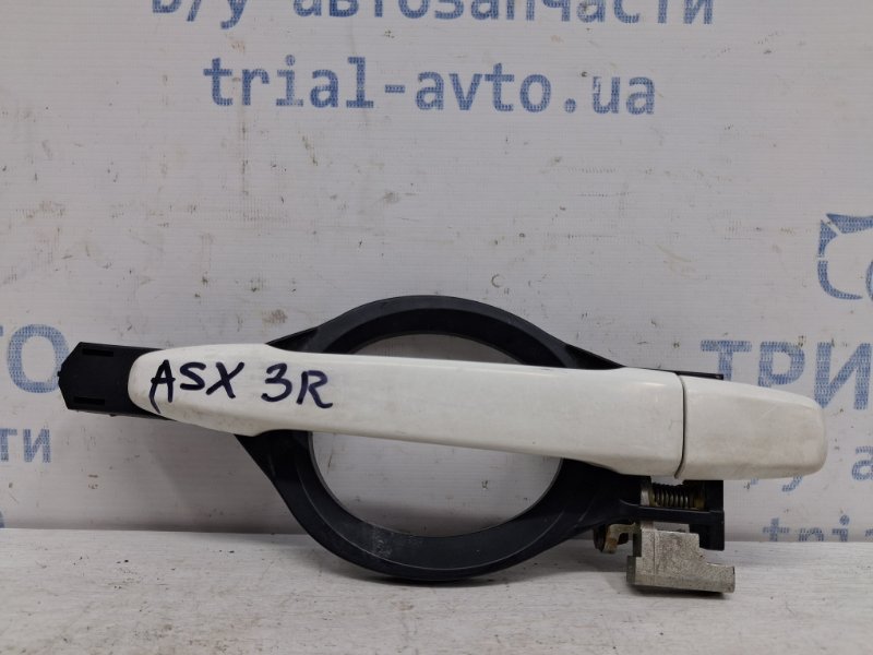 Ручка двери внешняя задняя правая Mitsubishi ASX 2010- GA 1.8 Diesel 4N13 5746A087 Б/У